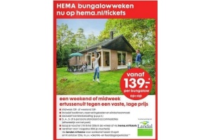 hema bungalowweken