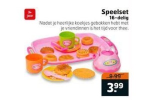 speelset 16 delig