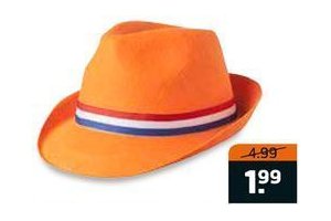 oranje hoed