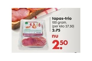 tapas trio 100 gram