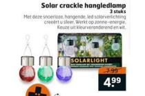 solar crackle hangledlamp