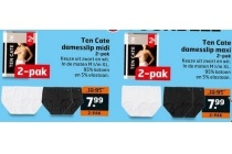 ten cate damesslip 2 pak