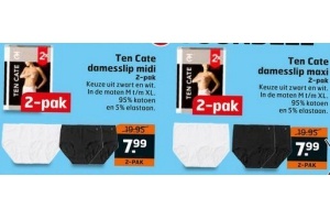 ten cate damesslip 2 pak