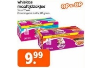 whiskas maaltijdzakjes