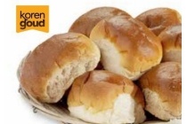 korengoud melkbollen wit of tarwe zak 6 stuks eur0 99