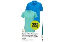 dames t shirt of herenpolo