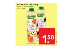 pickwick ice tea siroop