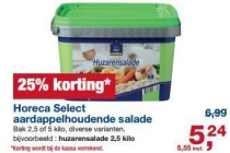 horeca select aardappelhoudende salade