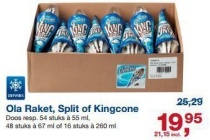 ola raket split of kingcone