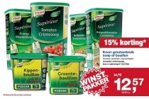 knorr grootverbruik soep of bouillon