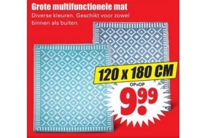 grote multifunctionele mat