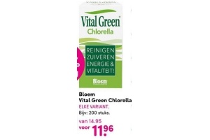 bloem vital green chlorella