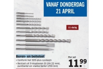 boren en beitelset