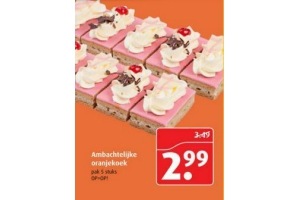 ambachtelijke oranjekoek