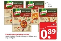 knorr natuurlijk lekker mixen