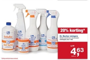 dr becher reinigers voor eur4 63