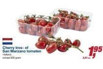 cherry tros of san marzano tomaten
