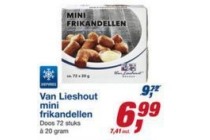 van lieshout mini frikandellen voor eur6 99