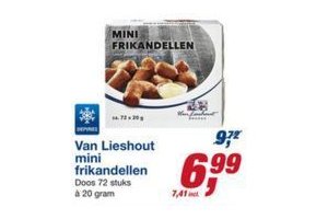 van lieshout mini frikandellen voor eur6 99