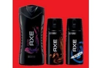 axe douche en deodorant