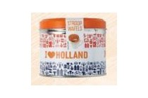 daelmans stroopwafels in i love holland blik