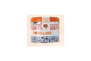 daelmans stroopwafels in i love holland blik