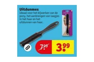 uitdunmes