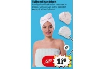 tulband handdoek