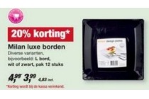 milan luxe borden