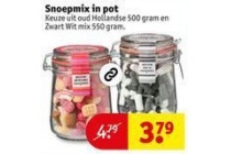 snoepmix in pot