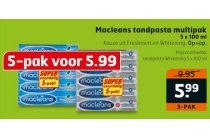 macleans tandpasta multipak