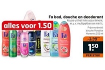 fa bad douche en deodorant