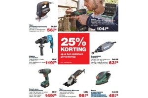 al het elektrisch gereedschap