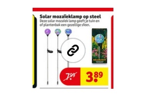 solar led lantaarn