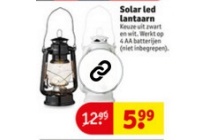 solar led lantaarn