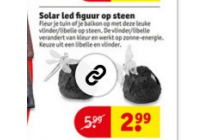solar led figuur op steen