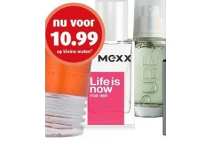 bruno banani christina aguilera gabriela sabatini james bond mexx eau de toilette en eau de parfum dames 15 ml en 20 ml en heren 30 ml