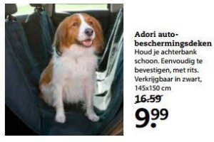 adori autobeschermingsdeken voor eur9 99