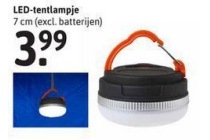 led tentlampje