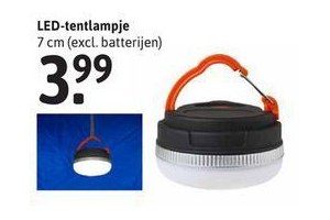 led tentlampje