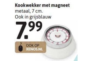 Kookwekker magneet per stuk - Beste.nl