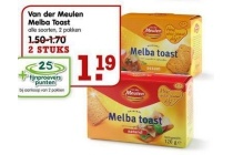 van der meulen melba toast