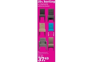eetkamerstoelen