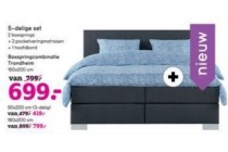 boxspringcombinatie trondheim 3 delige set