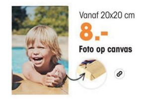 foto op canvas