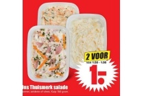 ons thuismerk salade