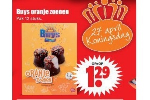buys oranje zoenen