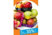 alle appels op schaal