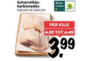 scharrelkipkarbonades