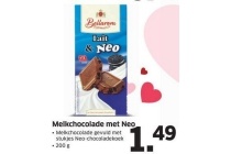 melkchocolade met neo